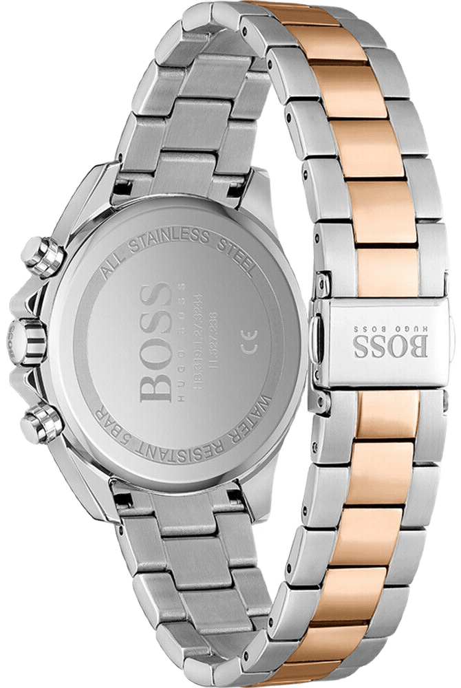 Hugo Boss Novia Brown Dial Two Tone Steel Strap Watch for Women - 1502617 Buy Now By Hugo Boss