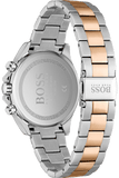 Hugo Boss Novia Brown Dial Two Tone Steel Strap Watch for Women - 1502617 Buy Now By Hugo Boss