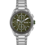 Hugo Boss Volane Grey Dial Silver Steel Strap Watch for Men - 1513951 Buy Now By Hugo Boss