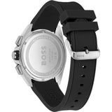 Hugo Boss Volane Grey Dial Black Silicone Strap Watch for Men - 1513953 Buy Now By Hugo Boss