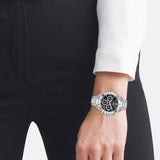Hugo Boss Novia Black Dial Silver Steel Strap Watch for Women - 1502614 Buy Now By Hugo Boss