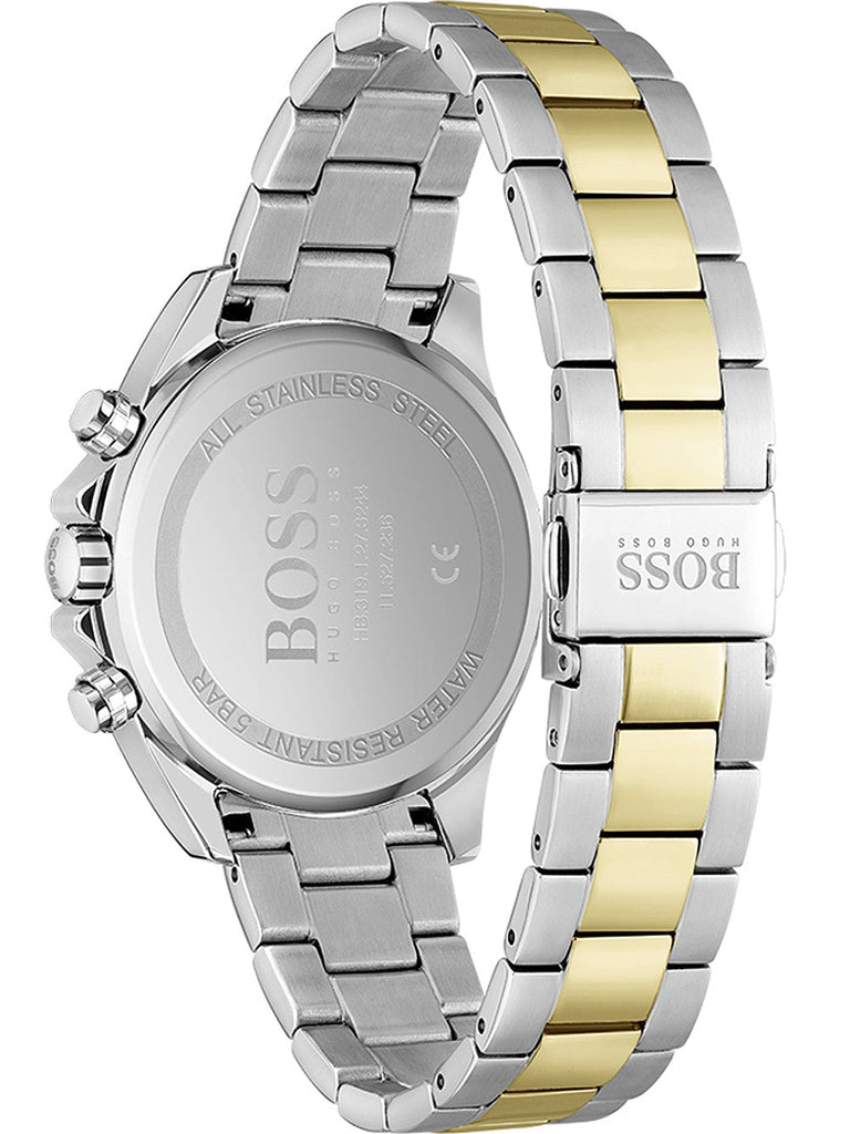 Hugo Boss Novia Gold Dial Two Tone Steel Strap Watch for Women - 1502618 Buy Now By Hugo Boss