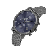 Hugo Boss Skymaster Chronograph Grey Dial Grey Mesh Bracelet Watch for Men - 1513934 Buy Now By Hugo Boss
