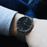 Hugo Boss Jackson Quartz Black Dial Silver Mesh Bracelet Watch For Men - 1513514 Buy Now By Hugo Boss
