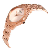 Tissot T Wave Cream Dial Rose Gold Steel Strap Watch For Women - T112.210.33.451.00 Buy Now By Tissot