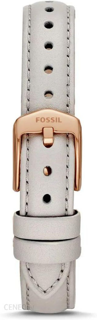 Fossil Jacqueline Mother of Pearl Dial Grey Leather Strap Watch for Women - ES4672 Buy Now By Fossil