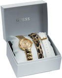Guess Montage Quartz Gold Dial Gold Steel Strap Watch For Women - GW0588L1 Buy Now By Guess