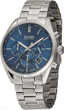 Hugo Boss Champion Blue Dial Silver Steel Strap Watch for Men - 1513818 Buy Now By Hugo Boss