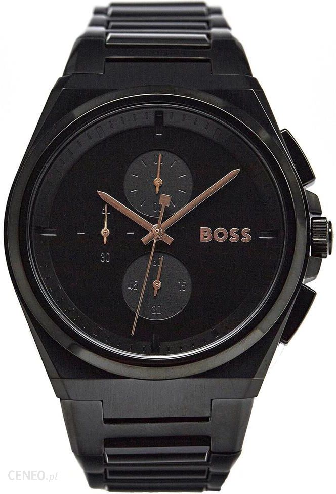Hugo Boss Steer Analog Black Dial Black Steel Strap Watch For Men - 1514068 Buy Now By Hugo Boss