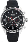 Hugo Boss Driver Black Dial Black Leather Strap Watch for Men -1513087 Buy Now By Hugo Boss