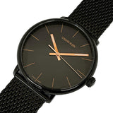 Calvin Klein High Noon Quartz Black Dial Black Mesh Bracelet Watch for Men - K8M21421 Buy Now By Calvin Klein