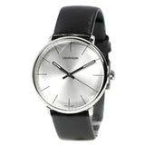 Calvin Klein High Noon Quartz White Dial Black Leather Strap Watch for Men - K8M211C6 Buy Now By Calvin Klein