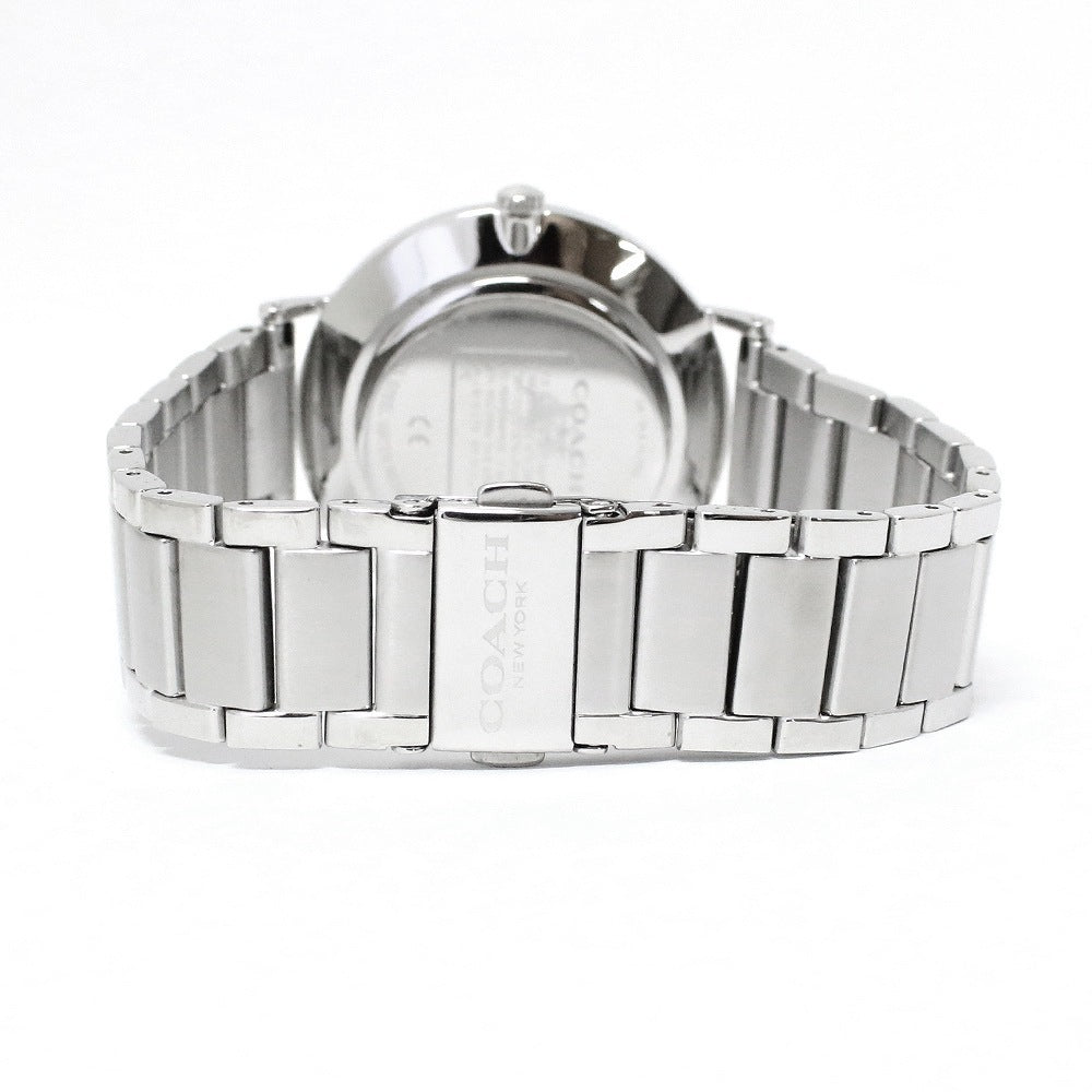 Coach Charles Blue Dial Silver Steel Strap Watch for Men - 14602429 Buy Now By Coach