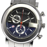 Gucci G Chrono Black Dial Silver Steel Strap Watch For Men - YA101309 Buy Now By Gucci