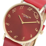 Coach Perry Red Dial Red Leather Strap Watch for Women - 14503486 Buy Now By Coach