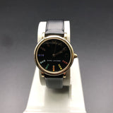 Marc Jacobs Roxy Black Dial Black Leather Strap Watch for Women - MJ1592 Buy Now By Marc Jacobs