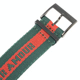 Gucci Dive Green & Red Dial Green & Red Nylon Strap Watch For Men - YA136216 Buy Now By Gucci