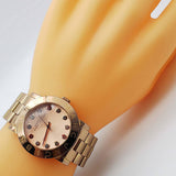 Marc Jacobs Blade Rose Gold Dial Rose Gold Steel Strap Watch for Women - MBM3142 Buy Now By Marc Jacobs