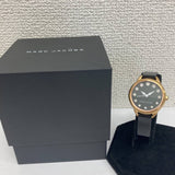 Marc Jacobs Betty Mother of Pearl Black Dial Black Leather Strap Watch for Women - MJ1513 Buy Now By Marc Jacobs