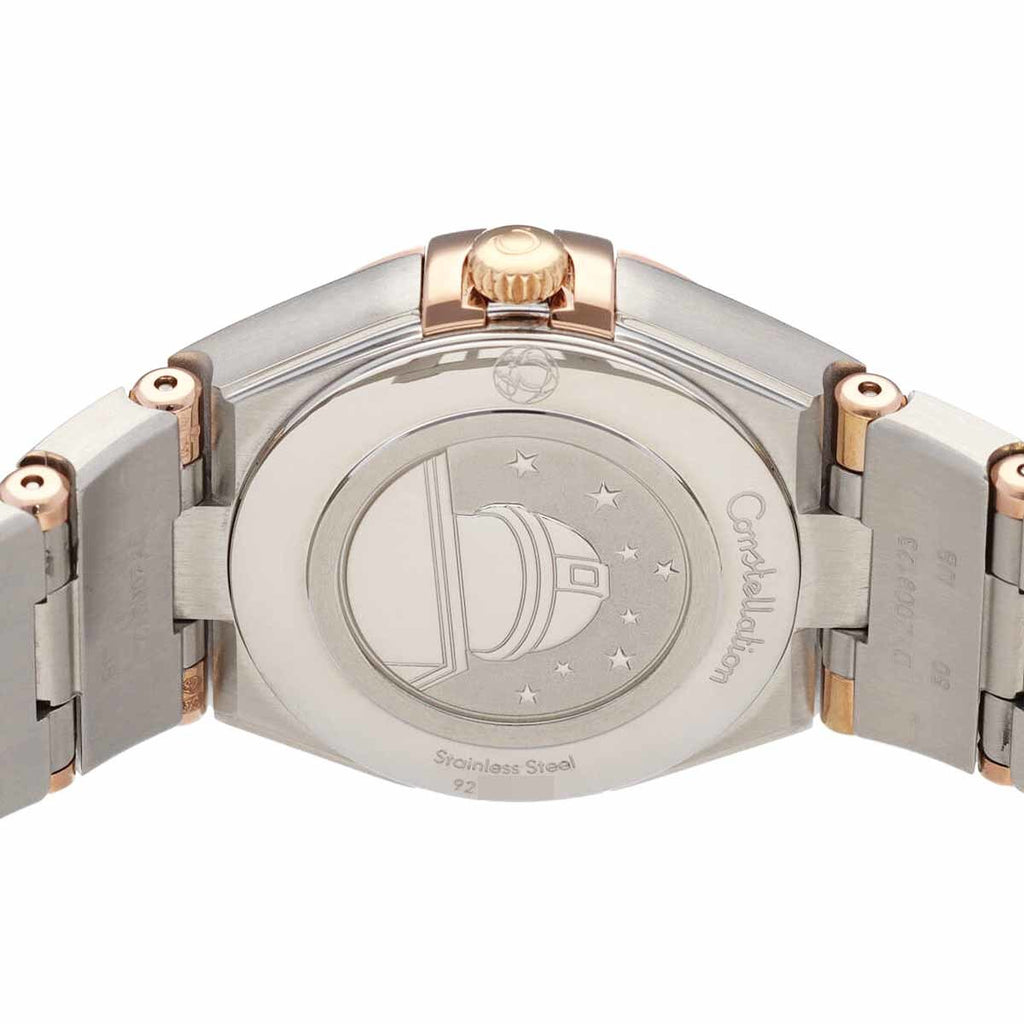 Omega Constellation Quartz Diamonds Mother of Pearl Dial Two Tone Steel Strap Watch for Women - 131.25.25.60.55.001 Buy Now By Omega