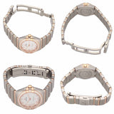 Omega Constellation Quartz Diamonds Mother of Pearl Dial Two Tone Steel Strap Watch for Women - 131.25.25.60.55.001