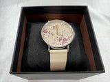 Coach Perry Beige Floral Dial Beige Leather Strap Watch for Women - 14503293 Buy Now By Coach
