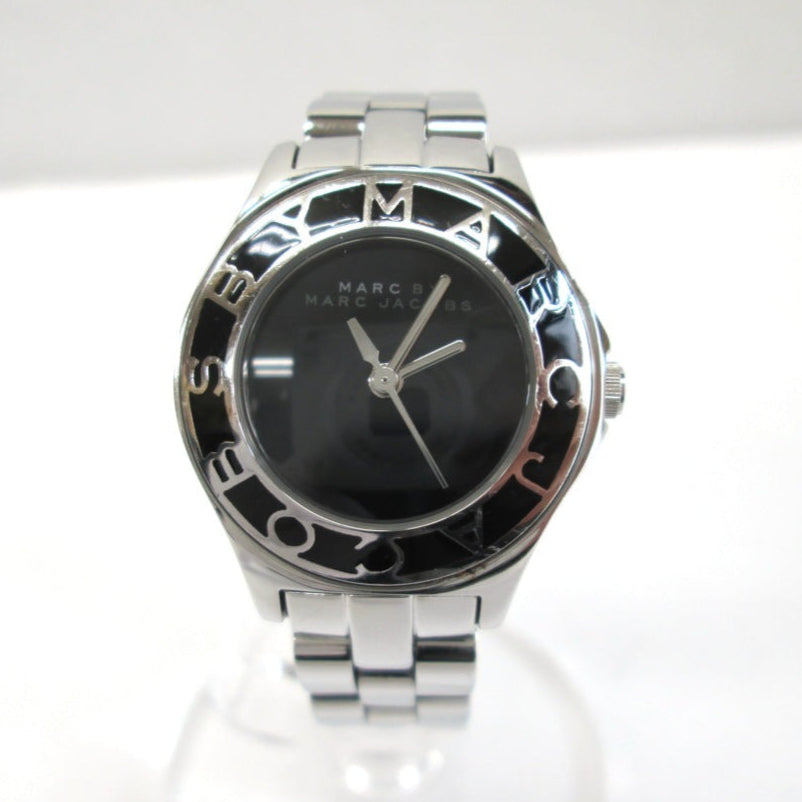 Marc Jacobs Blade Black Dial Silver Steel Strap Watch for Women - MBM3059 Buy Now By Marc Jacobs