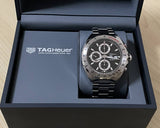 Tag Heuer Formula 1 Calibre 16 Automatic Chronograph Black Dial Silver Steel Strap Watch for Men - CAZ2010.BA0876 Buy Now By Tag Heuer