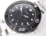 Gucci G Timeless Black Dial Silver Steel Strap Watch For Men - YA126249 Buy Now By Gucci