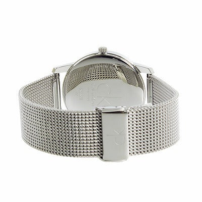 Calvin Klein City Chronograph Black Dial Silver Mesh Bracelet Watch for Men - K2G2G121 Buy Now By Calvin Klein