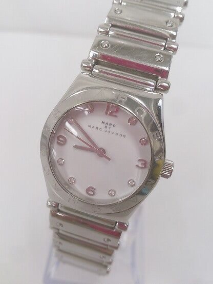 Marc Jacobs White Dial Silver Steel Strap Watch for Women - MBM3052 Buy Now By Marc Jacobs