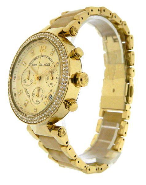 Michael Kors Parker Gold Dial Gold Steel Strap Watch for Women - MK5632 Buy Now By Michael Kors
