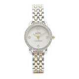Coach Delancey Mother of Pearl White Dial Two Tone Steel Strap Watch for Women - 14502480 Buy Now By Coach