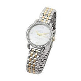 Coach Delancey Mother of Pearl White Dial Two Tone Steel Strap Watch for Women - 14502480 Buy Now By Coach