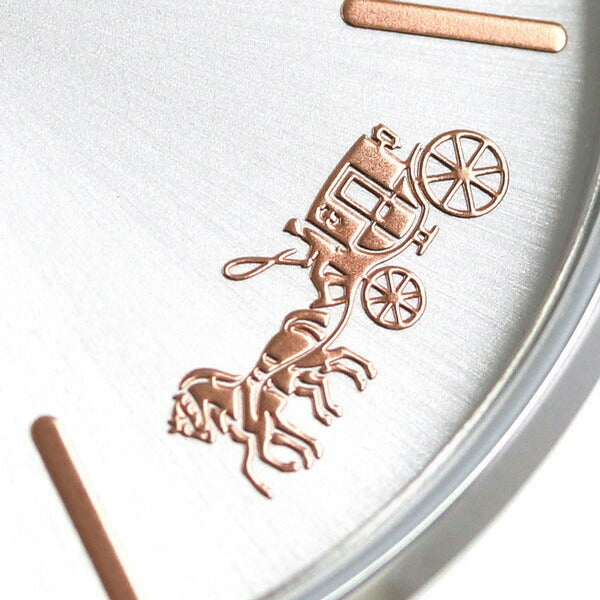 Coach Perry White Dial White Leather Strap Watch for Women - 14503117 Buy Now By Coach