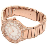 Michael Kors Kerry Mother of Pearl Dial Rose Gold Steel Strap Watch for Women - MK3313 Buy Now By Michael Kors