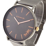 Coach Perry Grey Dial Grey Mesh Bracelet Watch for Women - 14503127 Buy Now By Coach