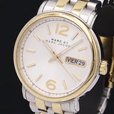 Marc Jacobs Fergus Silver Dial Two Tone Steel Strap Watch for Women - MBM8652 Buy Now By Marc Jacobs