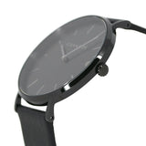 Coach Charles Black Dial Black Leather Strap Watch for Men - 14602434 Buy Now By Coach