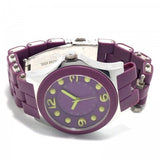 Marc Jacobs Pelly Purple Dial Purple Silicone Strap Watch for Women - MBM2515 Buy Now By Marc Jacobs