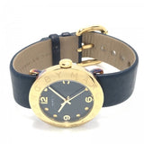 Marc Jacobs Blade Blue Dial Blue Leather Strap Watch for Women - MBM1224 Buy Now By Marc Jacobs