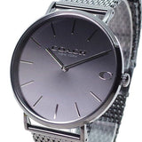 Coach Charles Black Dial Black Mesh Bracelet Watch for Men - 14602148 Buy Now By Coach