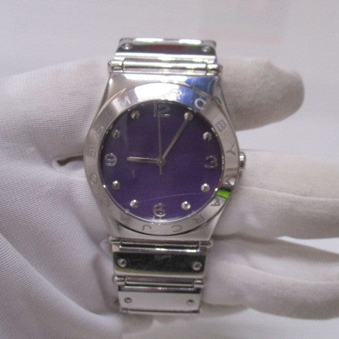 Marc Jacobs Purple Dial Silver Steel Strap Watch for Women - MBM3032 Buy Now By Marc Jacobs