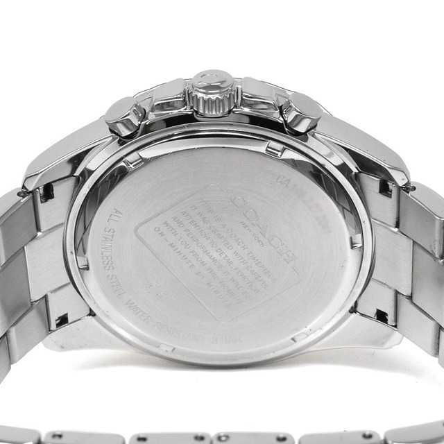 Coach Kent Black Dial Silver Steel Strap Watch for Men - 14602556 Buy Now By Coach