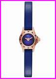 Marc Jacobs Blade Blue Dial Blue Leather Strap Watch for Women - MBM8641 Buy Now By Marc Jacobs