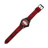 Gucci G Timeless Ghost Red Dial Red Leather Strap Watch For Men - YA1264023 Buy Now By Gucci