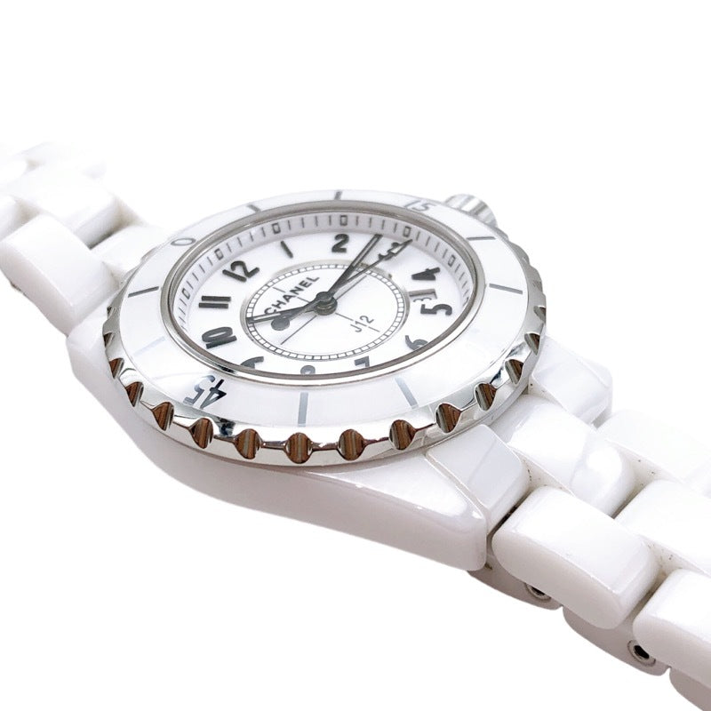 Chanel J12 Quartz White Dial White Steel Strap Watch for Women - J12 H5698 Buy Now By Chanel