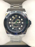 Gucci Dive Snake Black Dial Silver Steel Strap Watch For Men - YA136218 Buy Now By Gucci