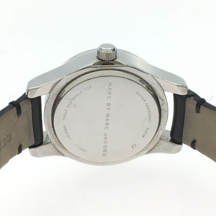 Marc Jacobs Blade Black Dial Black Leather Strap Watch for Women - MBM1211 Buy Now By Marc Jacobs