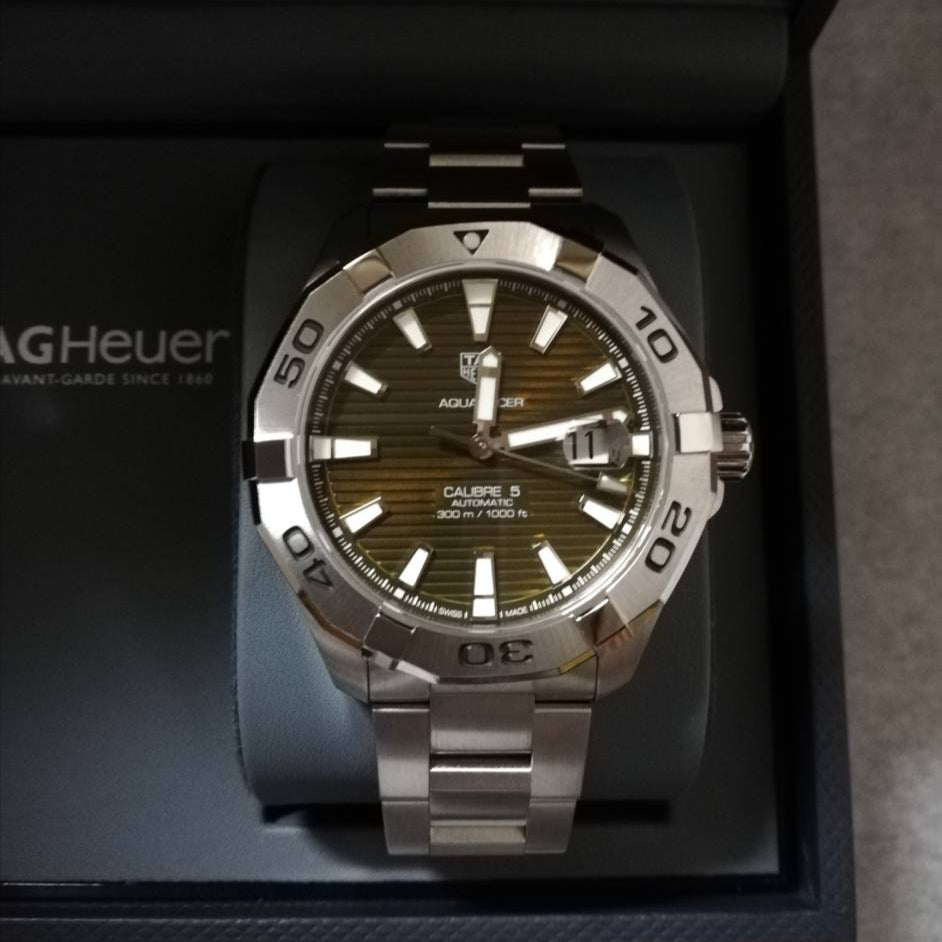 Tag Heuer Aquaracer Brown Sunray Dial Watch for Men - WAY2018.BA0927